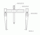EXTRACTOR FORZA SERIE 9000 DE 2 PATAS